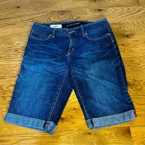 Banana Republic Blue Denim Bermudas